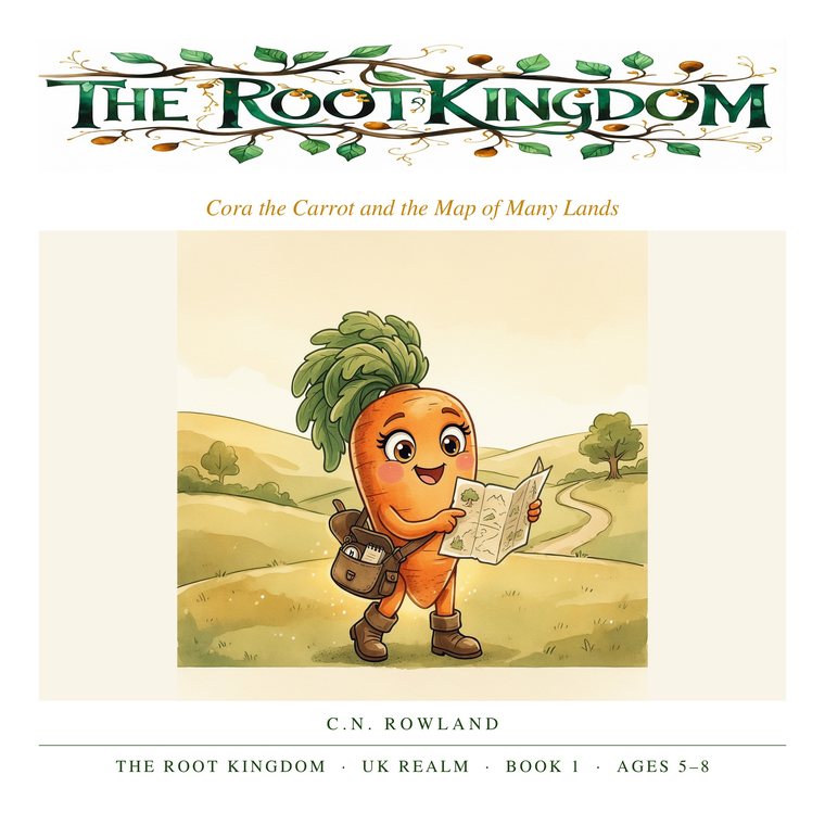 Cover of Cora the Carrot and the Map of Many Lands