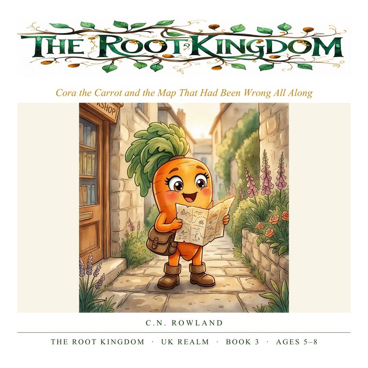 Cover of Cora the Carrot and the Map That Had Been Wrong All Along