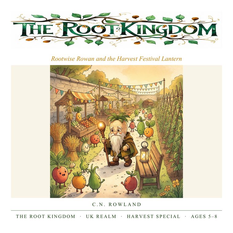 Cover of Rootwise Rowan and the Harvest Festival Lantern