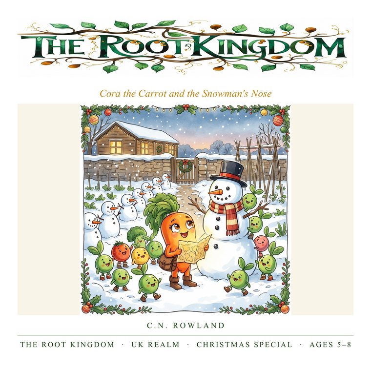 Cover of Cora the Carrot and the Snowman's Nose