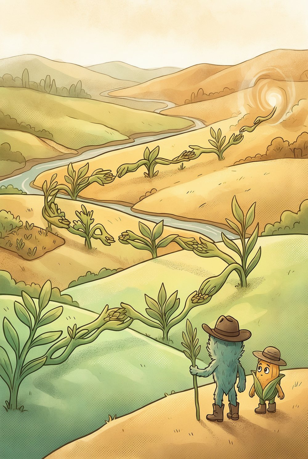 A picture from inside the book