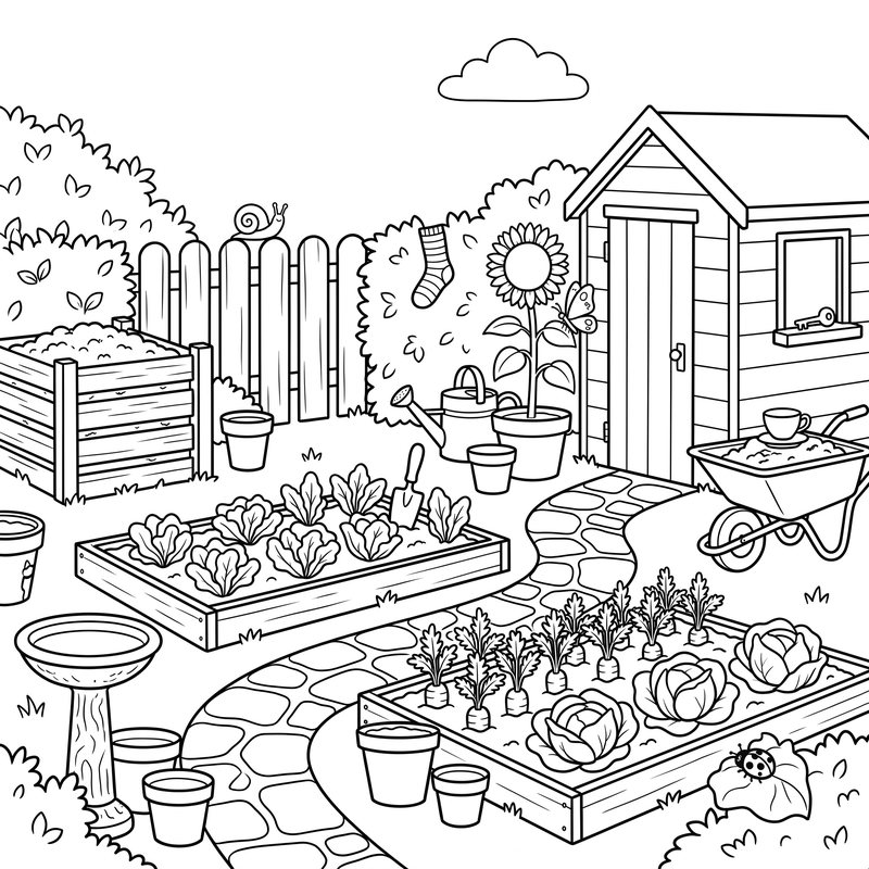 A picture to colour from UK Realm Volume One