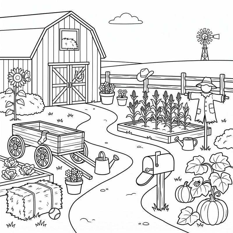 A picture to colour from USA Realm Volume One